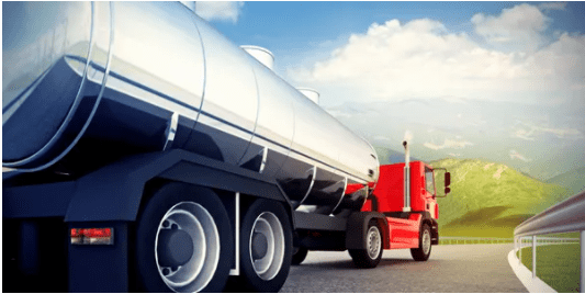 BITUMEN Truck on the road BITUMEN Truck on the road