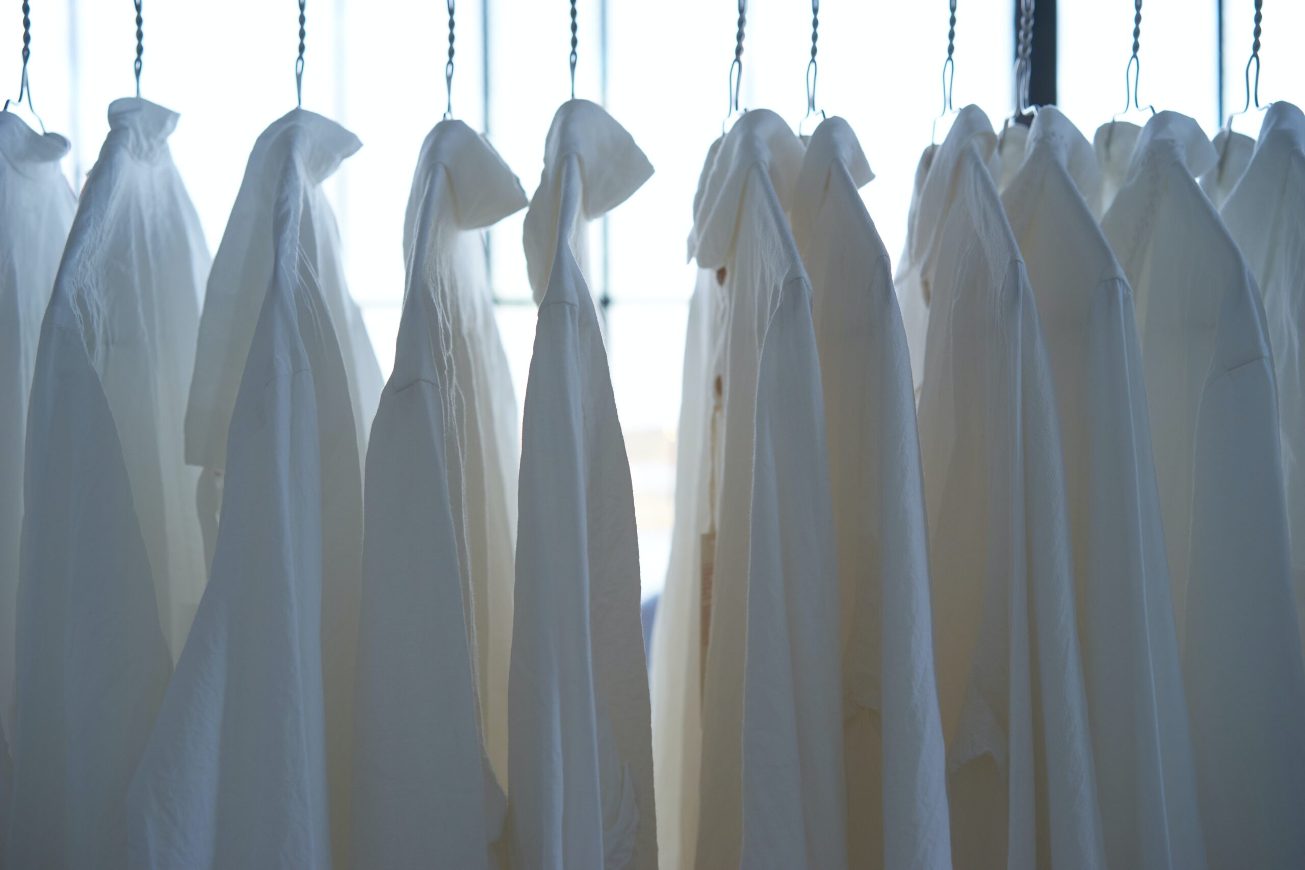 Hanging Shirts Image of hanging shirts