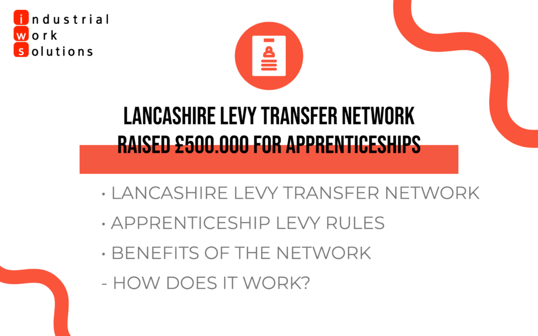 Lancashire levy transfer network raised £500.000 for apprenticeships