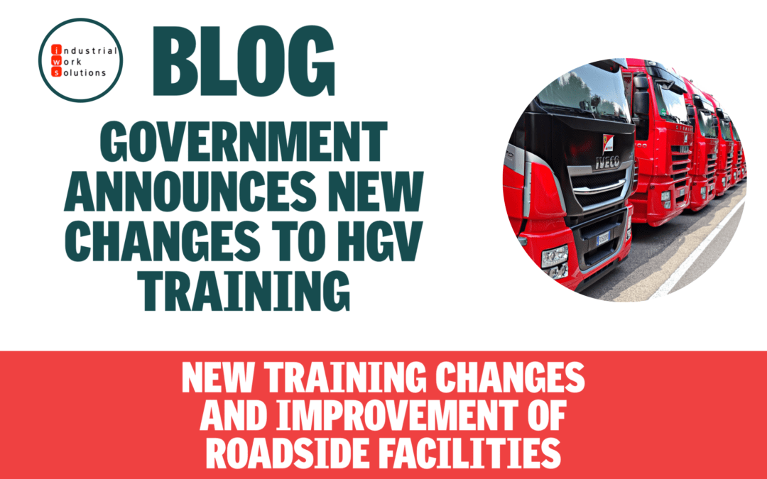 Government announces changes to HGV Training
