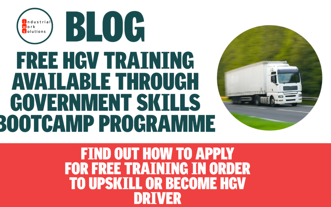 Free HGV Training Bootcamps announced!
