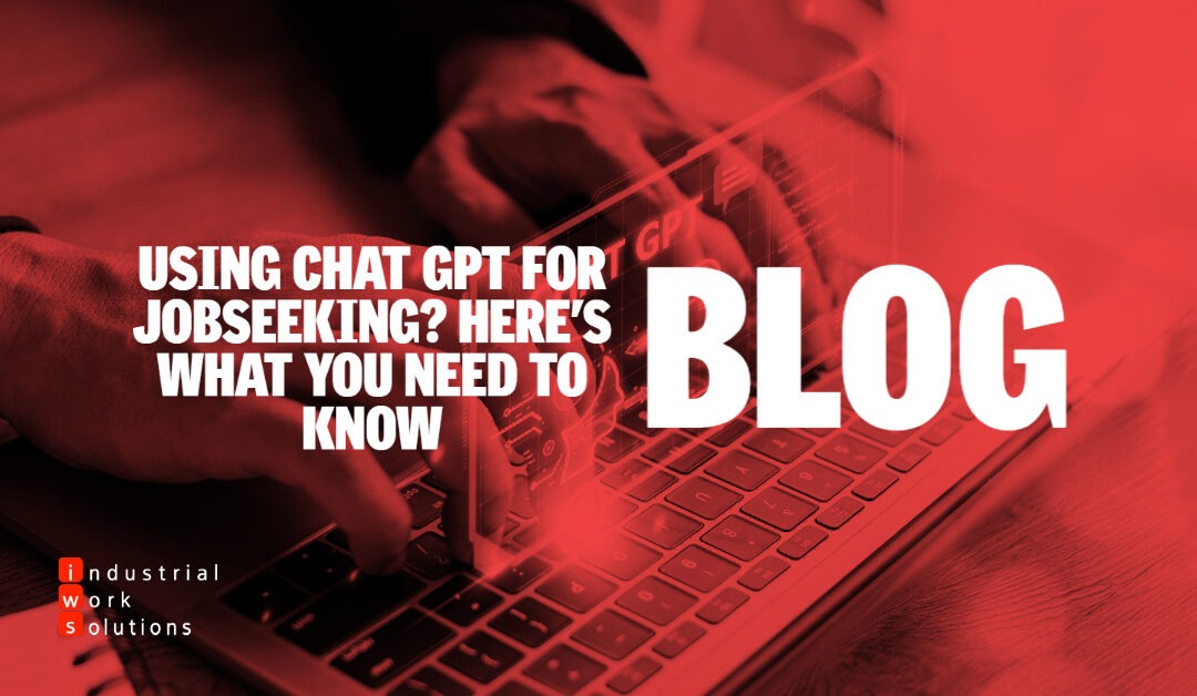 Chat GPT for jobseeking? Here's what you need to know