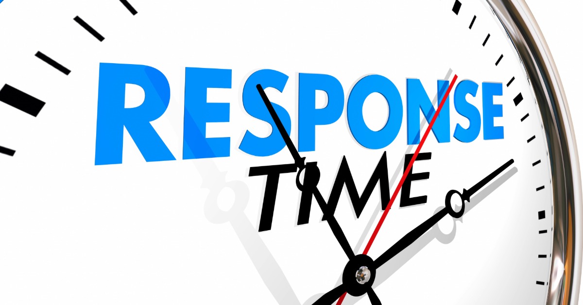Response time graphic